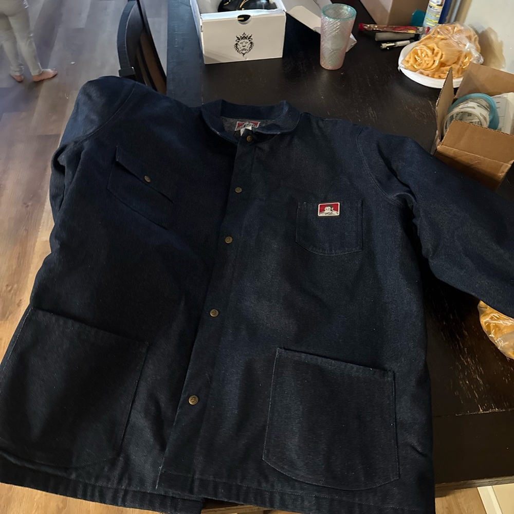 Ben Davis Blue Lightweight Shirt Jacket